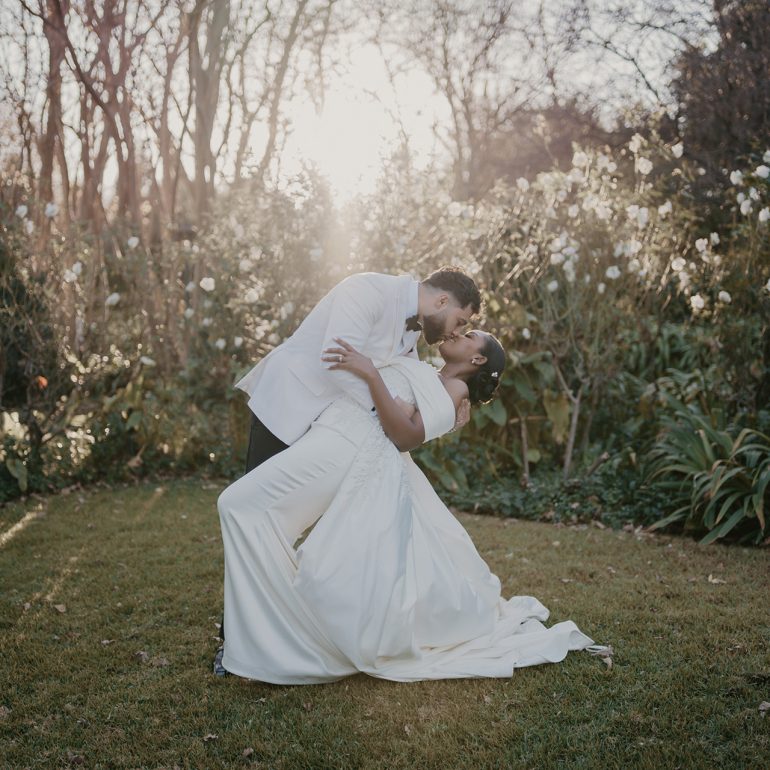 Tanah & Jacob's wedding photography at Oakfield Farms wedding venue